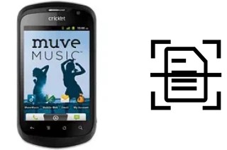 Numériser un document sur un ZTE Groove X501