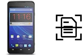 Numériser un document sur un ZTE Iconic Phablet