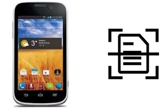 Numériser un document sur un ZTE Imperial