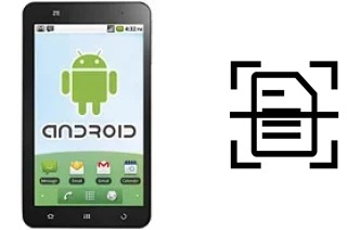 Numériser un document sur un ZTE Light Tab V9C