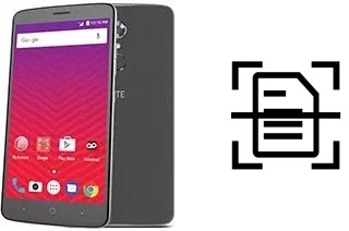 Numériser un document sur un ZTE Max XL