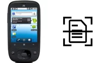 Numériser un document sur un ZTE N721