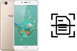 Numériser un document sur un ZTE nubia N2