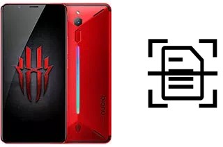 Numériser un document sur un ZTE nubia Red Magic