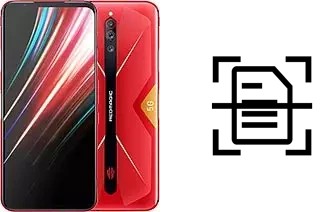 Numériser un document sur un ZTE nubia Red Magic 5G