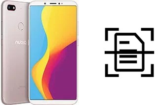 Numériser un document sur un ZTE nubia V18