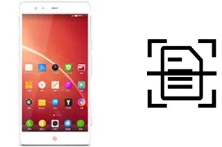 Numériser un document sur un ZTE nubia X6