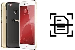 Numériser un document sur un ZTE nubia Z11 mini S