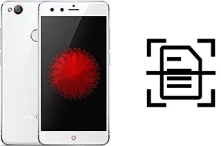 Numériser un document sur un ZTE nubia Z11 mini