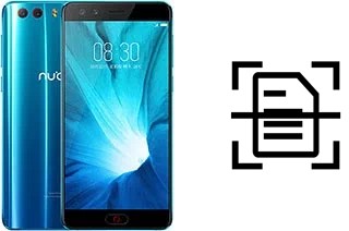 Numériser un document sur un ZTE nubia Z17 miniS