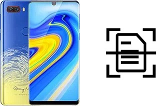 Numériser un document sur un ZTE nubia Z18