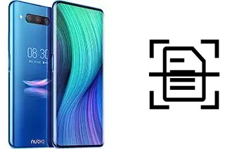 Numériser un document sur un ZTE nubia Z20