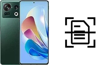 Numériser un document sur un ZTE nubia Z40S Pro