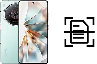 Numériser un document sur un ZTE nubia Z60S Pro