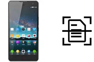 Numériser un document sur un ZTE nubia Z7 Max