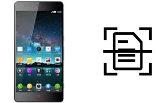 Numériser un document sur un ZTE nubia Z7