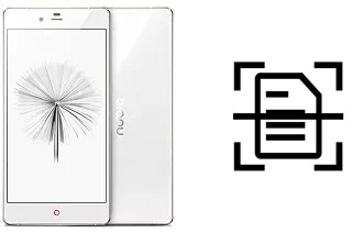 Numériser un document sur un ZTE nubia Z9 Max