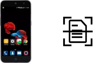 Numériser un document sur un ZTE Small Fresh 3