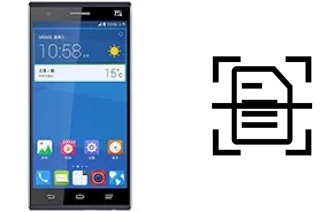 Numériser un document sur un ZTE Star 1