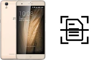 Numériser un document sur un ZTE Blade V7 Max
