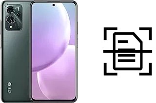 Numériser un document sur un ZTE Voyage 20 Pro