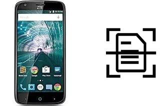 Numériser un document sur un ZTE Warp 7