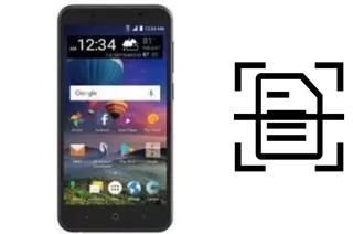 Numériser un document sur un ZTE ZFive G LTE