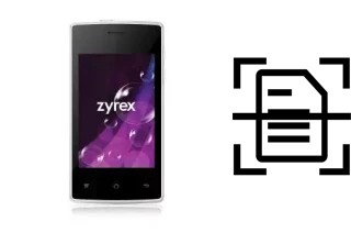 Numériser un document sur un Zyrex ZA966