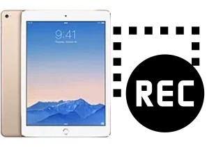 Capture vidéo écran dans Apple iPad Air 2