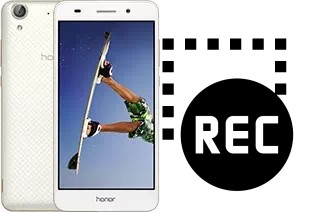 Capture vidéo écran dans Huawei Honor Holly 3