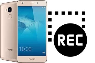 Capture vidéo écran dans Huawei Honor 5c