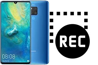 Capture vidéo écran dans Huawei Mate 20 X