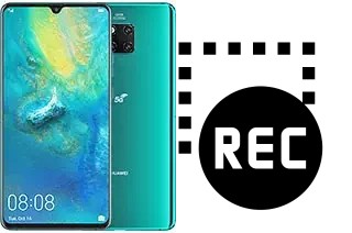 Capture vidéo écran dans Huawei Mate 20 X (5G)