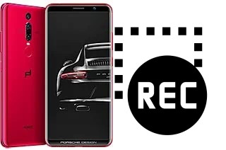 Capture vidéo écran dans Huawei Mate RS Porsche Design