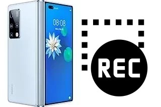 Capture vidéo écran dans Huawei Mate X2