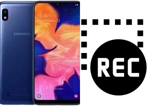 Capture vidéo écran dans Samsung Galaxy A10