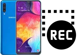 Capture vidéo écran dans Samsung Galaxy A50