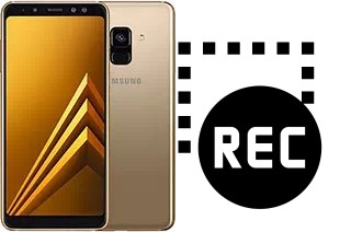 Capture vidéo écran dans Samsung Galaxy A8 (2018)