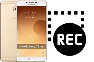 Capture vidéo écran dans Samsung Galaxy C9 Pro