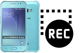 Capture vidéo écran dans Samsung Galaxy J1 Ace