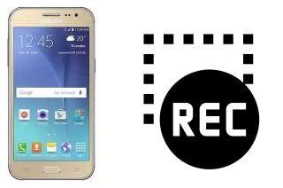 Capture vidéo écran dans Samsung Galaxy J2 DTV