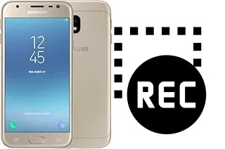 Capture vidéo écran dans Samsung Galaxy J3 (2017)