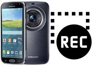 Capture vidéo écran dans Samsung Galaxy K zoom