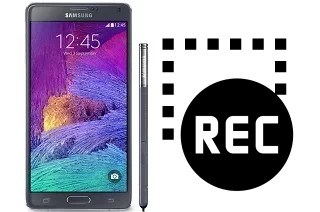 Capture vidéo écran dans Samsung Galaxy Note 4