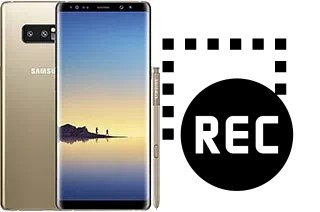 Capture vidéo écran dans Samsung Galaxy Note8