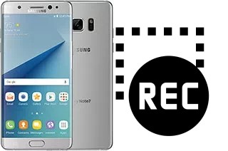 Capture vidéo écran dans Samsung Galaxy Note7 (USA)