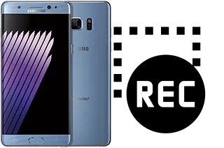 Capture vidéo écran dans Samsung Galaxy Note7