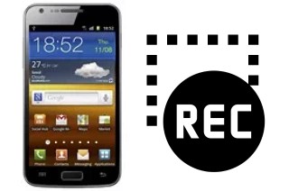 Capture vidéo écran dans Samsung Galaxy S II LTE I9210