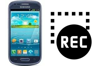 Capture vidéo écran dans Samsung I8190 Galaxy S III mini