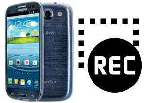 Capture vidéo écran dans Samsung Galaxy S III T999